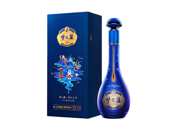 宜昌回收梦之蓝×上美影 2023联名纪念酒