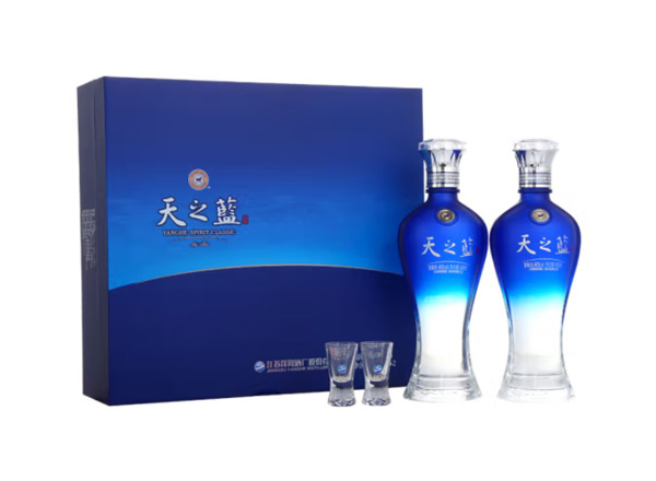宜昌回收洋河·天之蓝礼盒