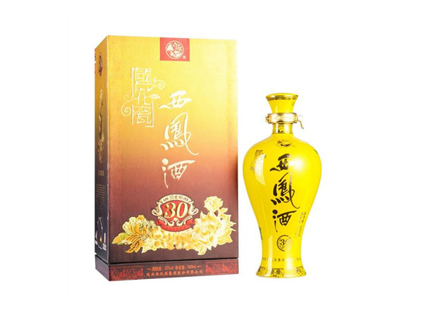 宜昌回收国花瓷西凤酒祥韵30年