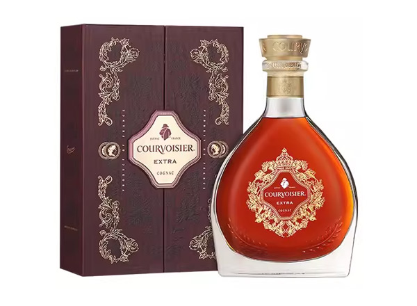 宜昌回收拿破仑至尊EXTRA馥华诗干邑白兰地700ml礼盒装Courvoisier洋酒
