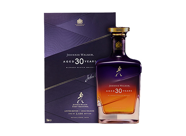 宜昌Johnnie Walker尊尼获加30年回收尊尼获加威士忌紫金臻选750ml礼盒装洋酒收购约翰走路中国限量版