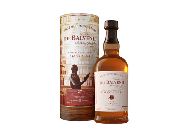 宜昌苏格兰百富27年回收百富威士忌故事系列The Balvenie Aged 27 Years Distant Shores威士忌收购