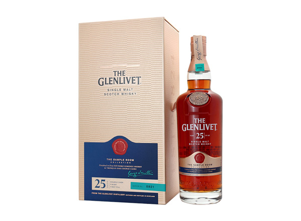 宜昌The Glenlivet回收格兰威特25年苏格兰单一麦芽威士忌陈酿风味创造系列行情价格