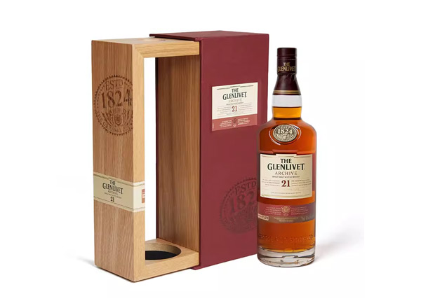 宜昌上门收购格兰威特21年陈酿威士忌回收The Glenlivet Archive洋酒行情价格