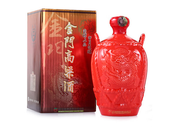 宜昌金门高粱酒龙腾万里红坛装瓷瓶公斤礼盒装58度1000ml白酒回收