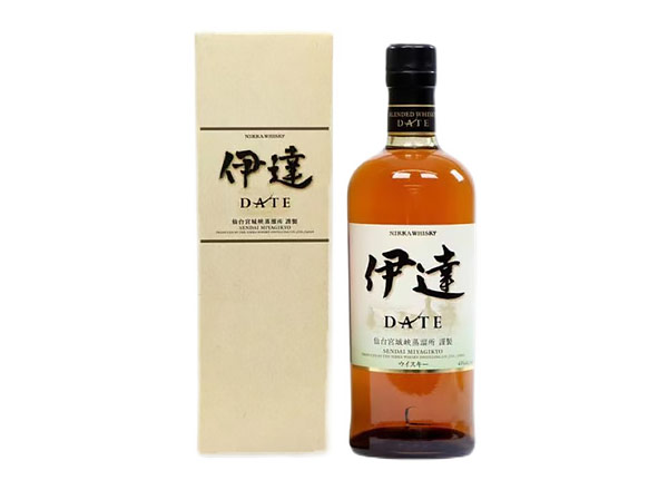 宜昌Nikka Date回收一甲宫城峡蒸馏所产伊达调和型威士忌行情价格