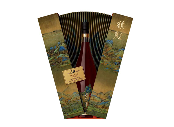 宜昌鹤驻18年黄酒回收鹤驻新花雕18年珍藏版千里江山图