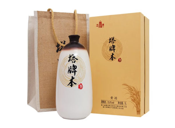 宜昌塔牌黄酒回收塔牌本酒500ml/1000ml绍兴黄酒花雕酒礼盒