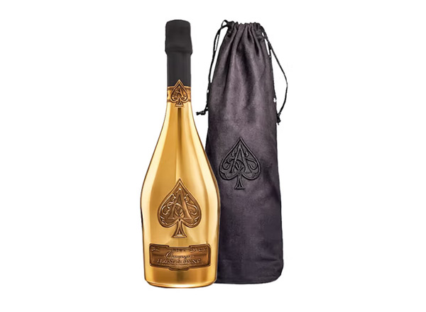 宜昌黑桃A香槟回收黑桃A黄金香槟金色瓶Armand de Brignac Brut