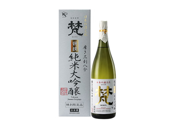 宜昌梵清酒回收梵特撰38三割八分纯米大吟酿清酒