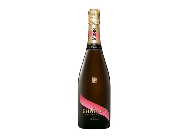 宜昌回收玛姆红带风尚版桃红香槟起泡酒 G.H. Mumm Le Rosé Brut