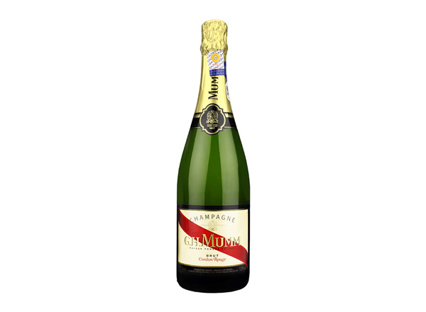 宜昌玛姆香槟回收玛姆红带特级香槟G.H.MUMM Brut